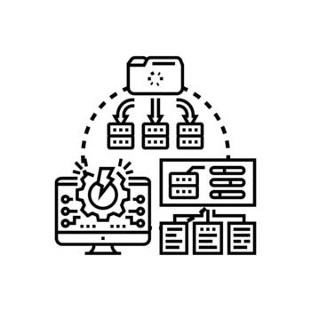 Load testing system evaluating software performance vector