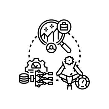 Predictive performance optimization analyzing modern data strategy vector