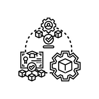solicitud construir verificación proceso planificación desarrollo vector