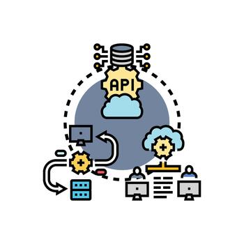 api establecido limpiar sistema comunicación proceso desarrollo vector