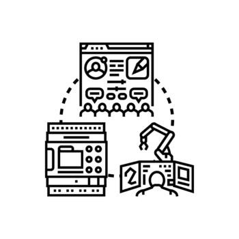 Command control system operating digital interface multipack vector