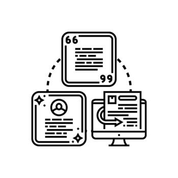 formas validado citar información Procesando concepto vector