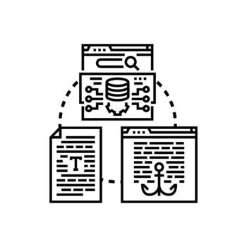 reducción texto formateo web contenido mínimo Procesando vector