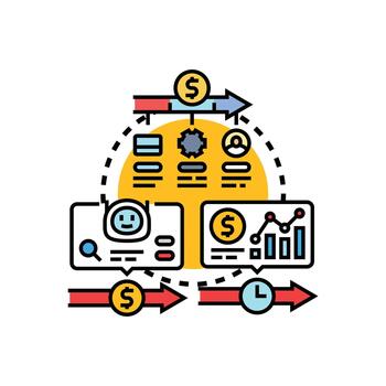 Real time database transactions processing system vector