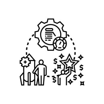 paquete múltiple corporativo aceleración programa optimizando negocio desarrollo vector