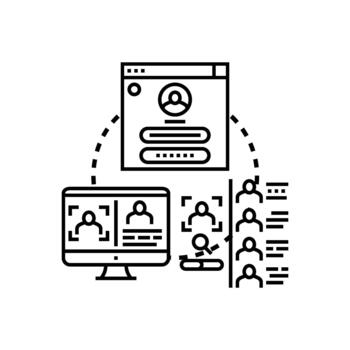 Secure digital identity authentication system processing user data vector