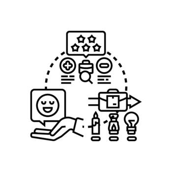 forms Prototype multipack review approval process concept development vector