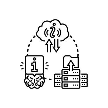 Storing set information mentally processing data knowledge vector