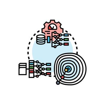 Iterative model enhancement forms process styles development optimization vector
