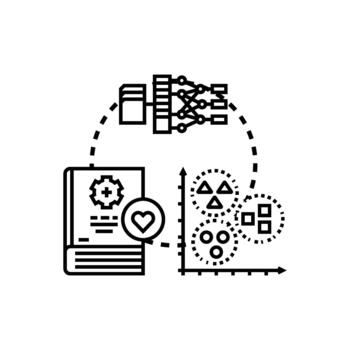 colectivo máquina aprendizaje formación datos Ciencias algoritmo estilos vector