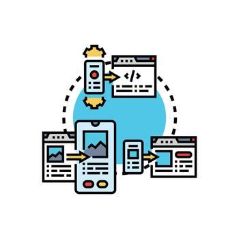 range Mobile device indexing process web content optimization vector