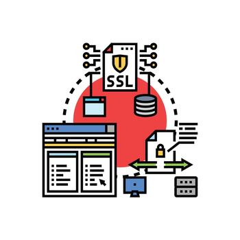https seguro conexión protocolo asegurando datos la seguridad variaciones intimidad vector