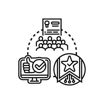 usuario céntrico diseño multiestilo proceso optimizando cliente satisfacción vector