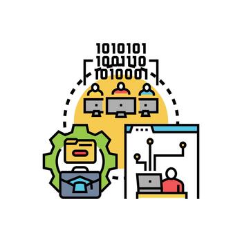 Software engineering practices development it solutions pack vector