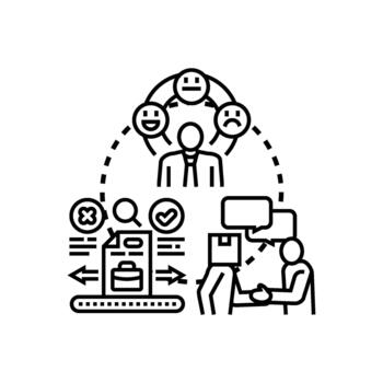 Capturing prospective clients. process concept vector