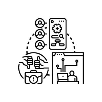 software pruebas conjunto de estilos proceso evaluando usuario realimentación en desarrollo vector