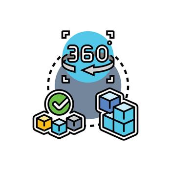 Javascript component directive simplified development creating modular applications vector