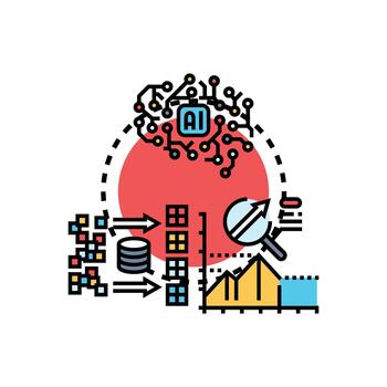 inteligente datos arquitectura optimizando Procesando y análisis vector