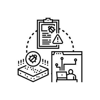 error administración informes paquete sistema desarrollo vector
