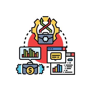 contenido creación flujo de trabajo desarrollando idea análisis conjunto proceso diversidad vector