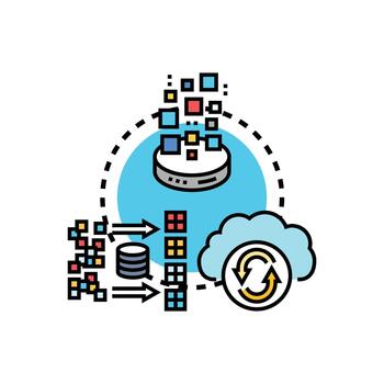 documento orientado formas nosql almacenamiento base de datos concepto vector