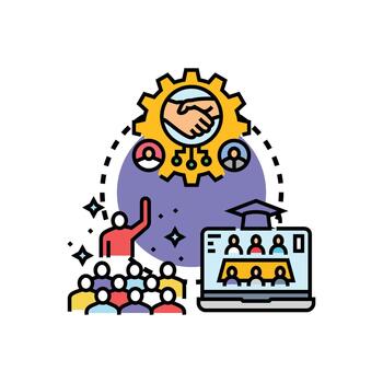 Team oriented subsequent study collaborative learning vector