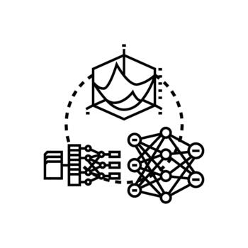 Artificial intelligence model optimizing for machine learning looks vector