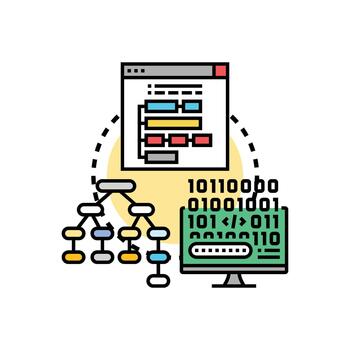 objeto orientado programación idioma desarrollando estructurado edición código concepto vector