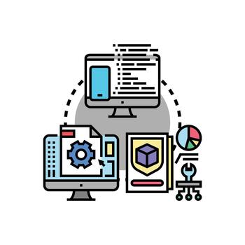 rápido solicitud prototipos proceso desarrollando software vector