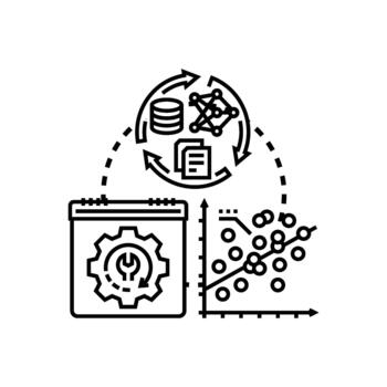 subyacente variable modelado datos analítica proceso paquete vector