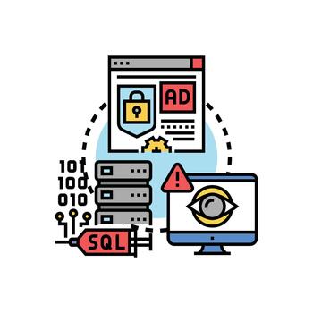 Interception proxy attack for data hacking vector