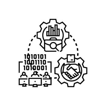 Software multipack framework development concept business programming vector