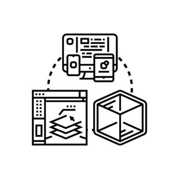 mínimo transparente código software desarrollo componente concepto vector