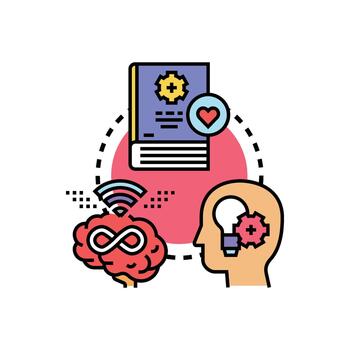 desarrollando conocimiento edición práctico aprendizaje continuo educación vector