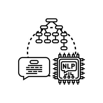 computadora idioma dialectos desarrollando programación código concepto vector