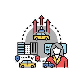 conduciendo. aprendizaje paquete múltiple proceso desarrollo nuevo conductores formas vector