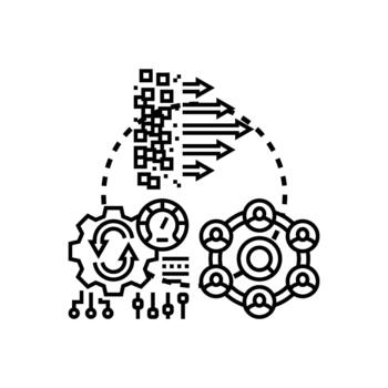 Optimizing flow friendly process team range collaboration vector