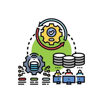System implementation process planning solution set development vector