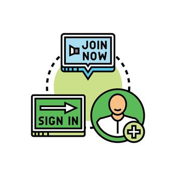 multipack Login authentication process secure user access vector