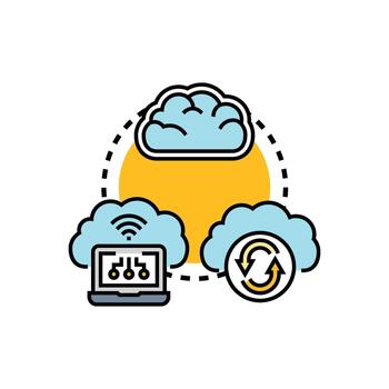 multi nube arquitectura estrategia simplificado implementar informática soluciones vector