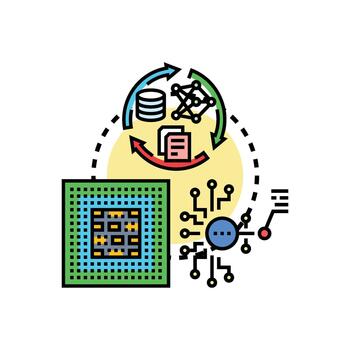Artificial forms intelligence model styles training customization process vector