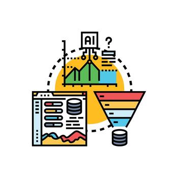 negocio inteligencia paquete múltiple visualización Procesando datos utilizando un embudo vector