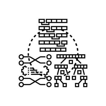 visualizante conjunto de estilos burbuja ordenar método algoritmo desarrollo vector