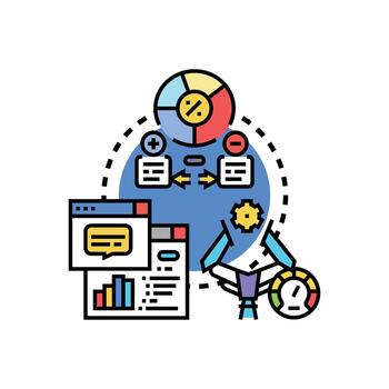 compartido codificación flujo de trabajo concepto ilustrando colaborativo paquete desarrollo solución vector