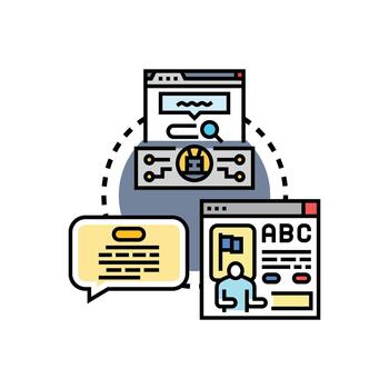 Responsive language minimal model processing information generating text vector