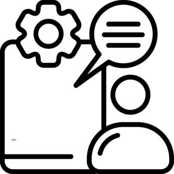 Exit Interview Linear Design vector