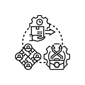 digital formas identidad flujo de trabajo limpiar Procesando usuario datos administración vector