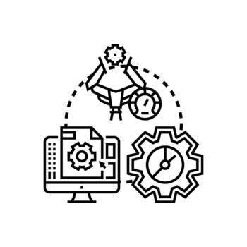 rápido conceptos prototipos flujo de trabajo utilizando rango innovador desarrollo proceso vector