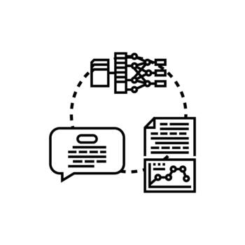máquina aprendizaje idioma comprensión estilizado Procesando textual datos vector