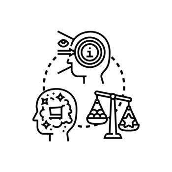 Brand pack consistent visuals developing customer perception vector